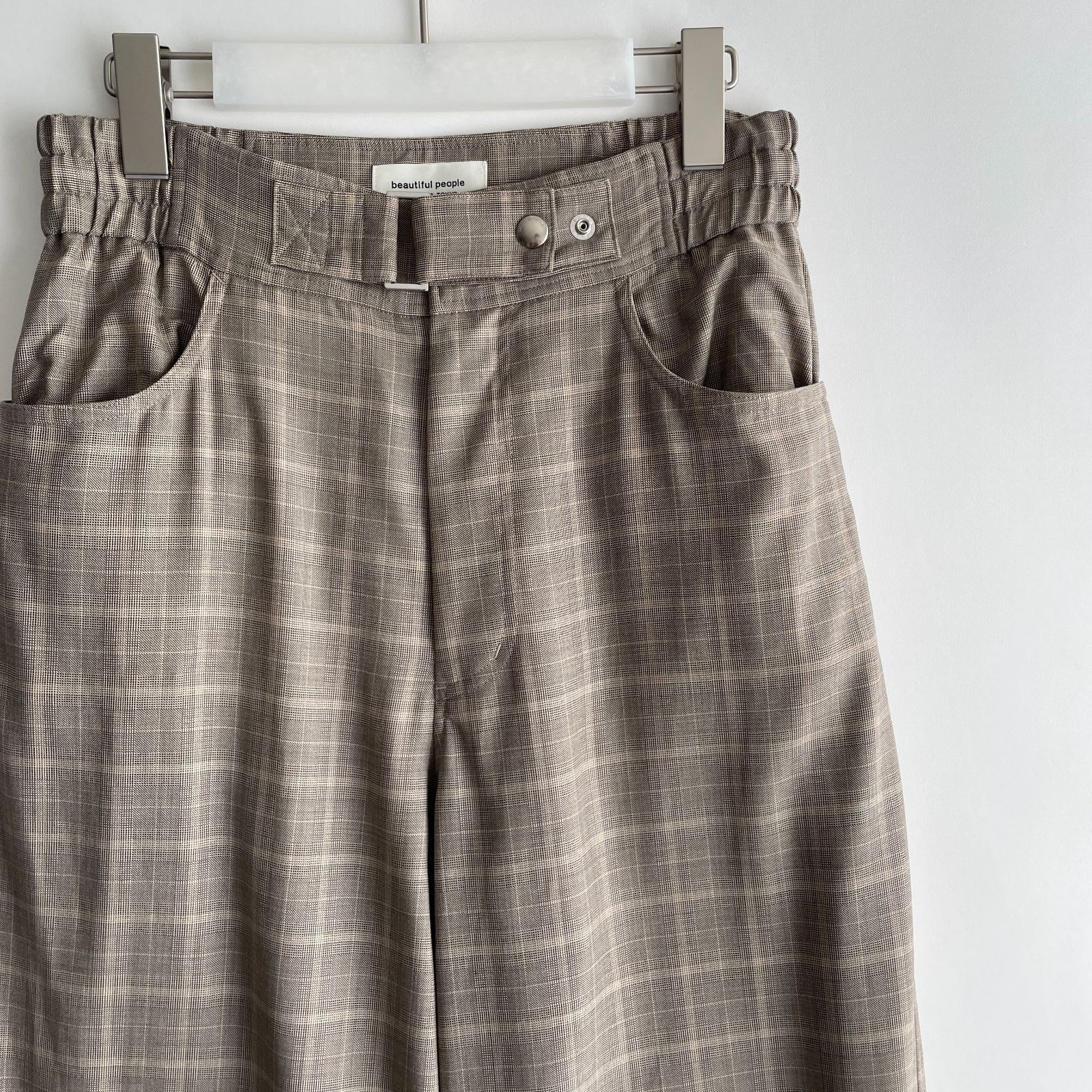 美品】beautiful people size/38 (hc) ビューティフルピープル ワイド  