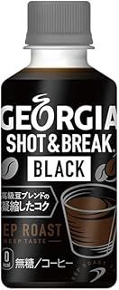 コカコーラ ジョージア ショット-ブレイク ブラック 195mlペットボトル×30本入× 2ケース
