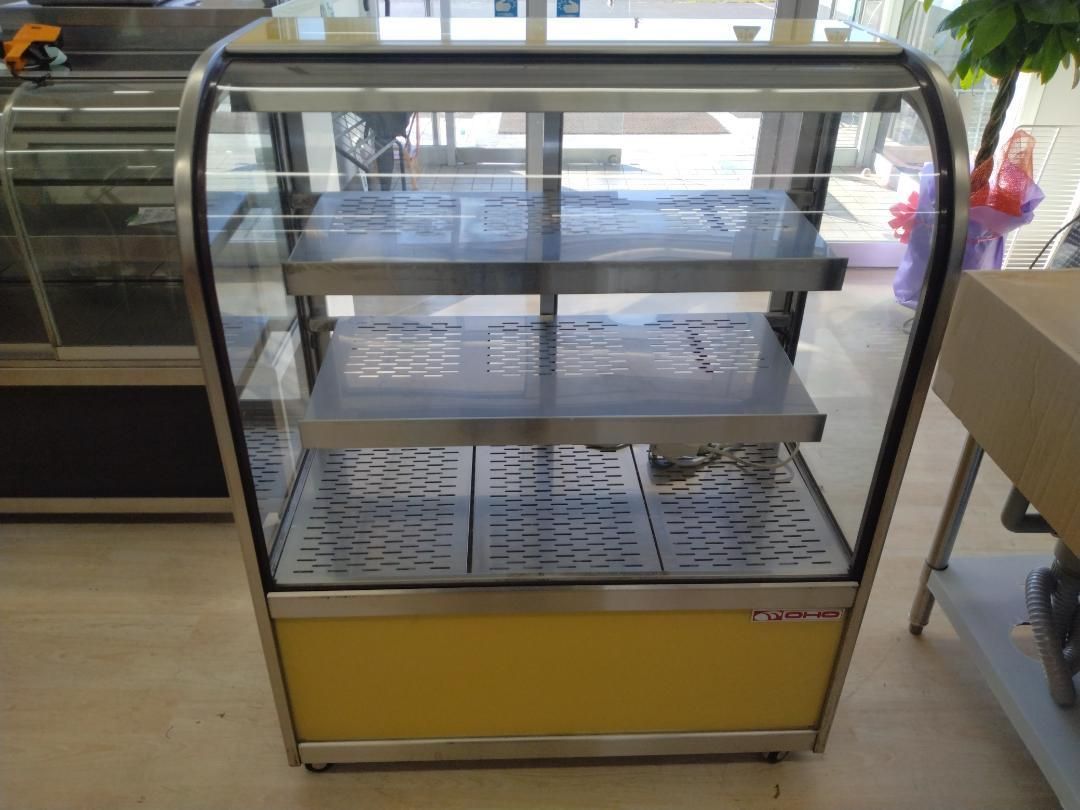 中古のホットショーケースです。 ニッセイ ホットショーケース(温蔵ショーケース) 幅400×奥行300