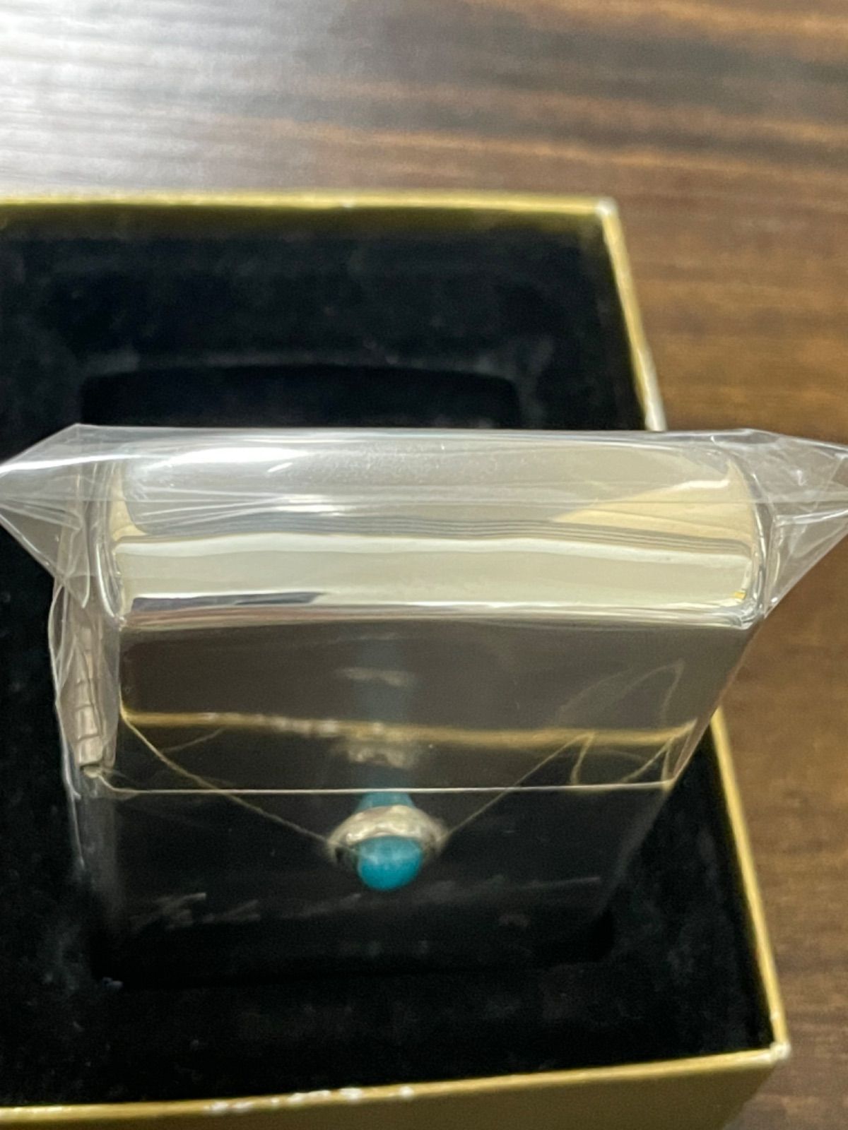 zippo MILD SEVEN FEEL THE BLUE 限定品 天然石 ターコイズ 2002