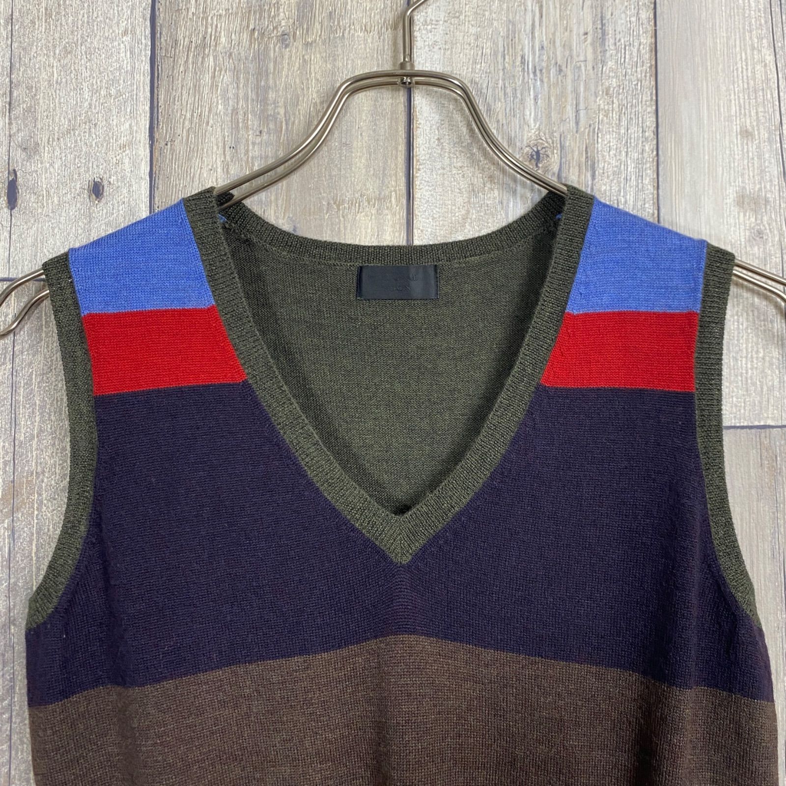 Paul Smith BLACK ポールスミス ブラック】オンワード樫山 ウール 