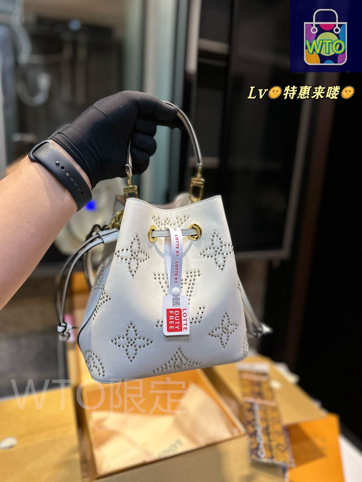 Louis Vuitton】今日特価！NEONOE BB 真 “金” バッグ 送料無料