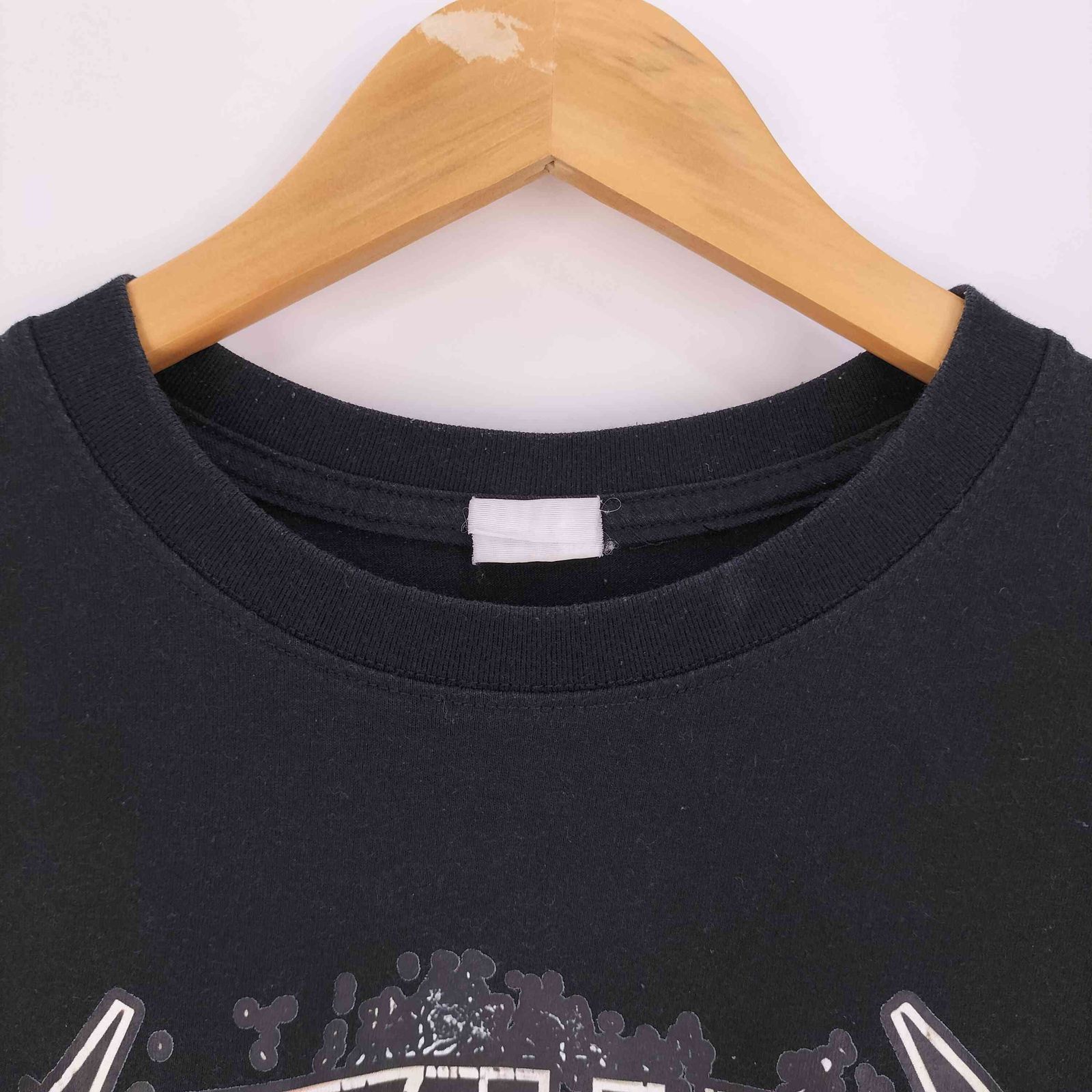 USED古着(ユーズドフルギ) バンドプリント クルーネックTシャツ メンズ