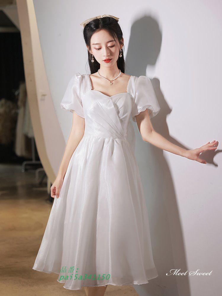 ウェディングドレス ミニドレス