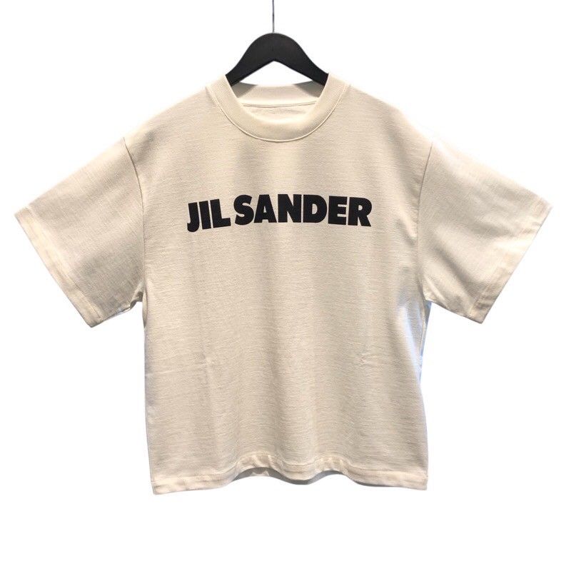 ジルサンダー JIL SANDER ロゴプリントショートTシャツ J02GC0001 コットン レディース 半袖Ｔシャツ