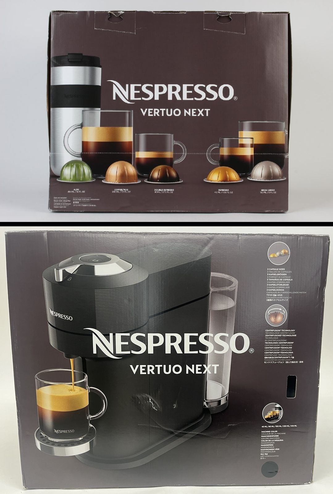 【新品未使用品】ヴァーチュオ ネクストC （GCV1-BK-W ） 楽天市場】ネスプレッソ カプセル式コーヒーメーカー