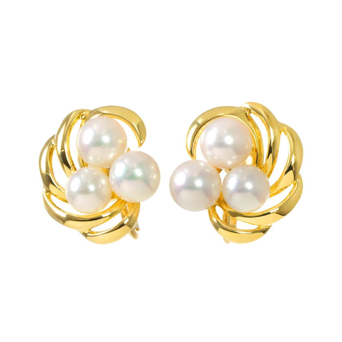 ミキモト アコヤパール イヤリング 7.1mm ミキモト MIKIMOTO アコヤ  