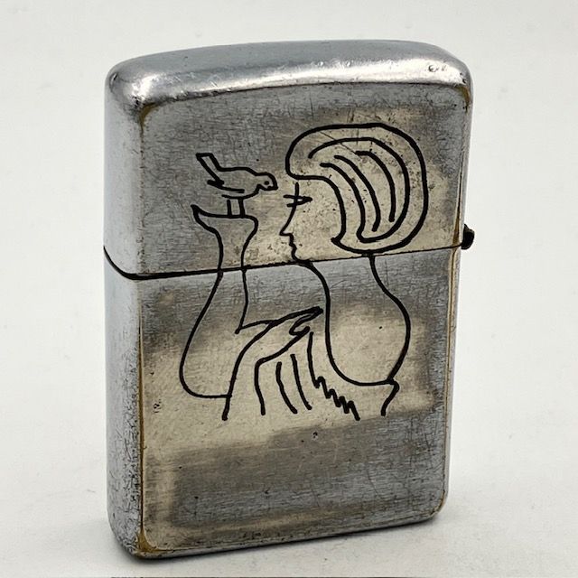 ジッポー ZIPPO ベトナムジッポー 1967年前期 絵柄 だまし絵 使えます ヴェトナムジッポー