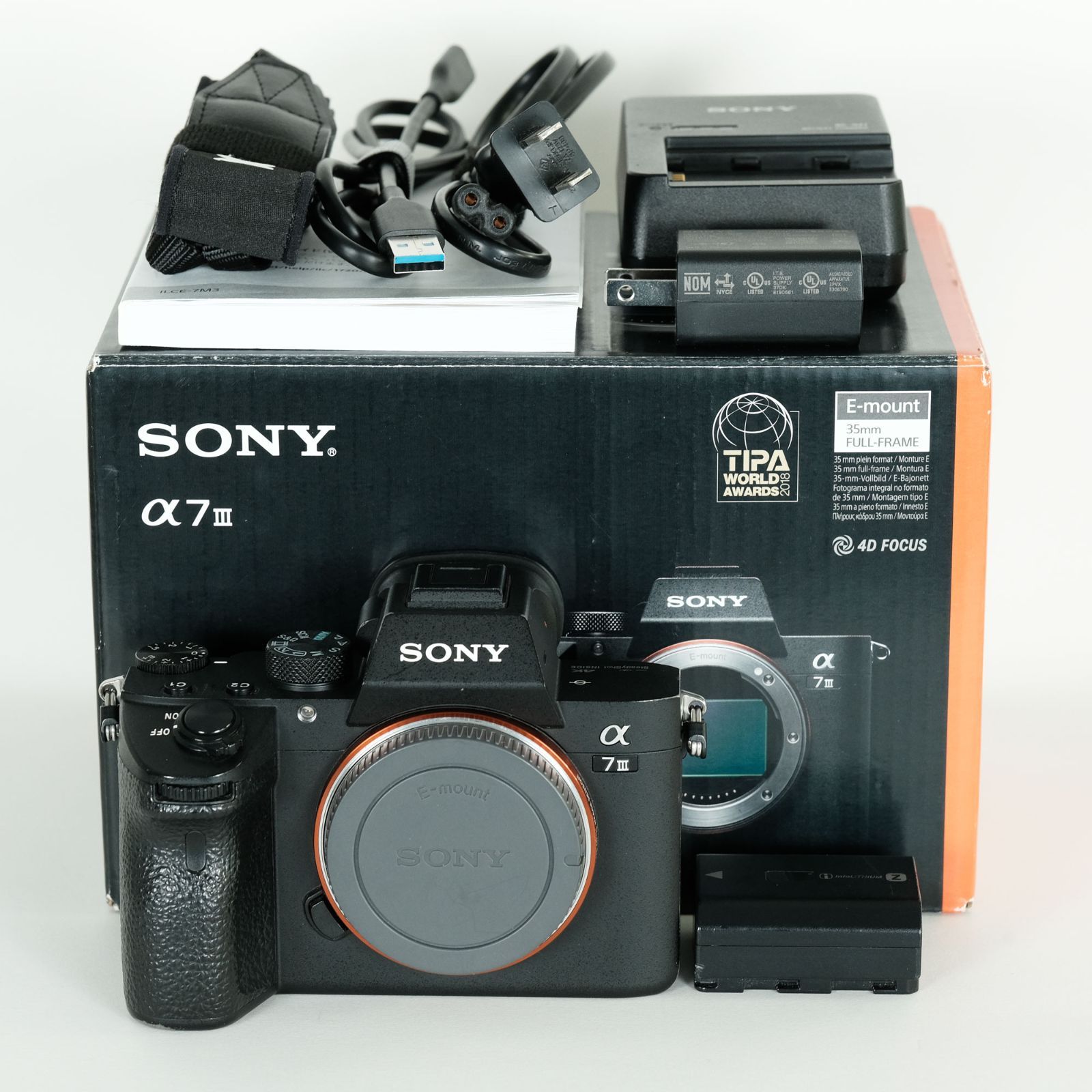 極上品◇SONY α7 III ILCE-7M3◇シャッター回数 6026回のみ