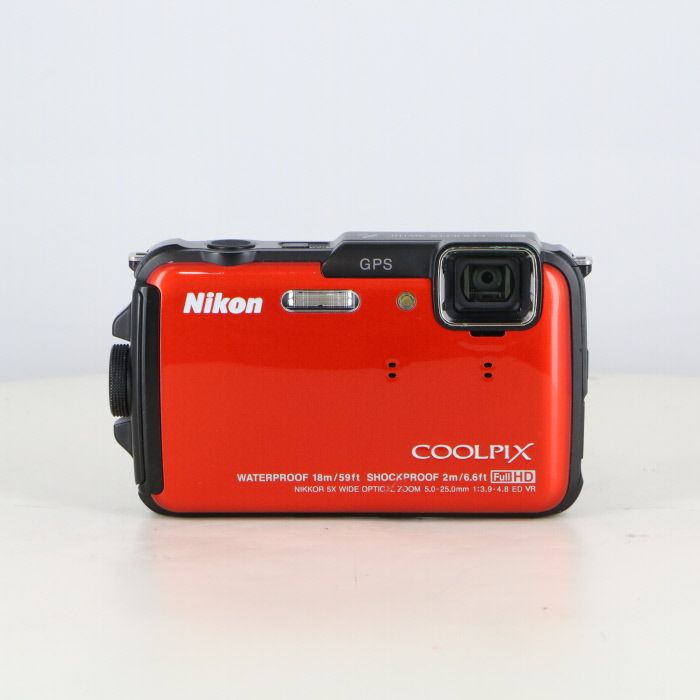 【動作確認済み】Nikon COOLPIX AW110 サンシャインオレンジ 中古】(ニコン) Nikon COOLPIX AW110 サンシャインオレンジ