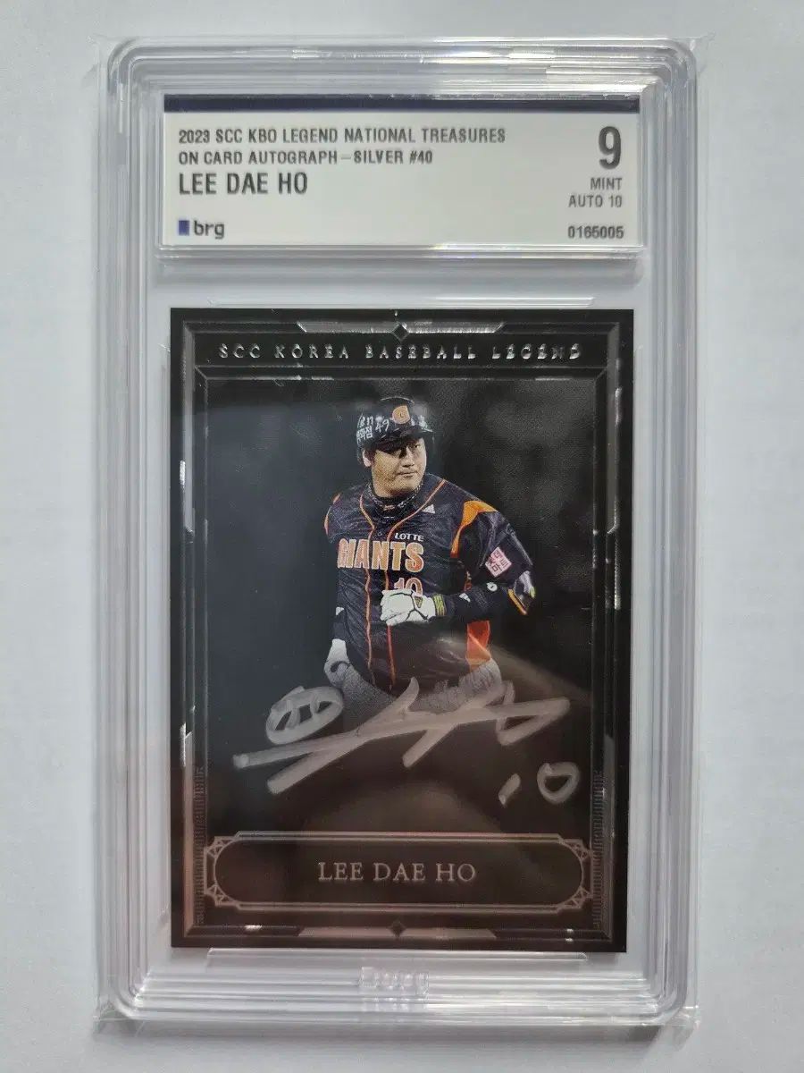 李大浩 イ デホ 国宝 10ハン HAN 単オート BRG9 級カード