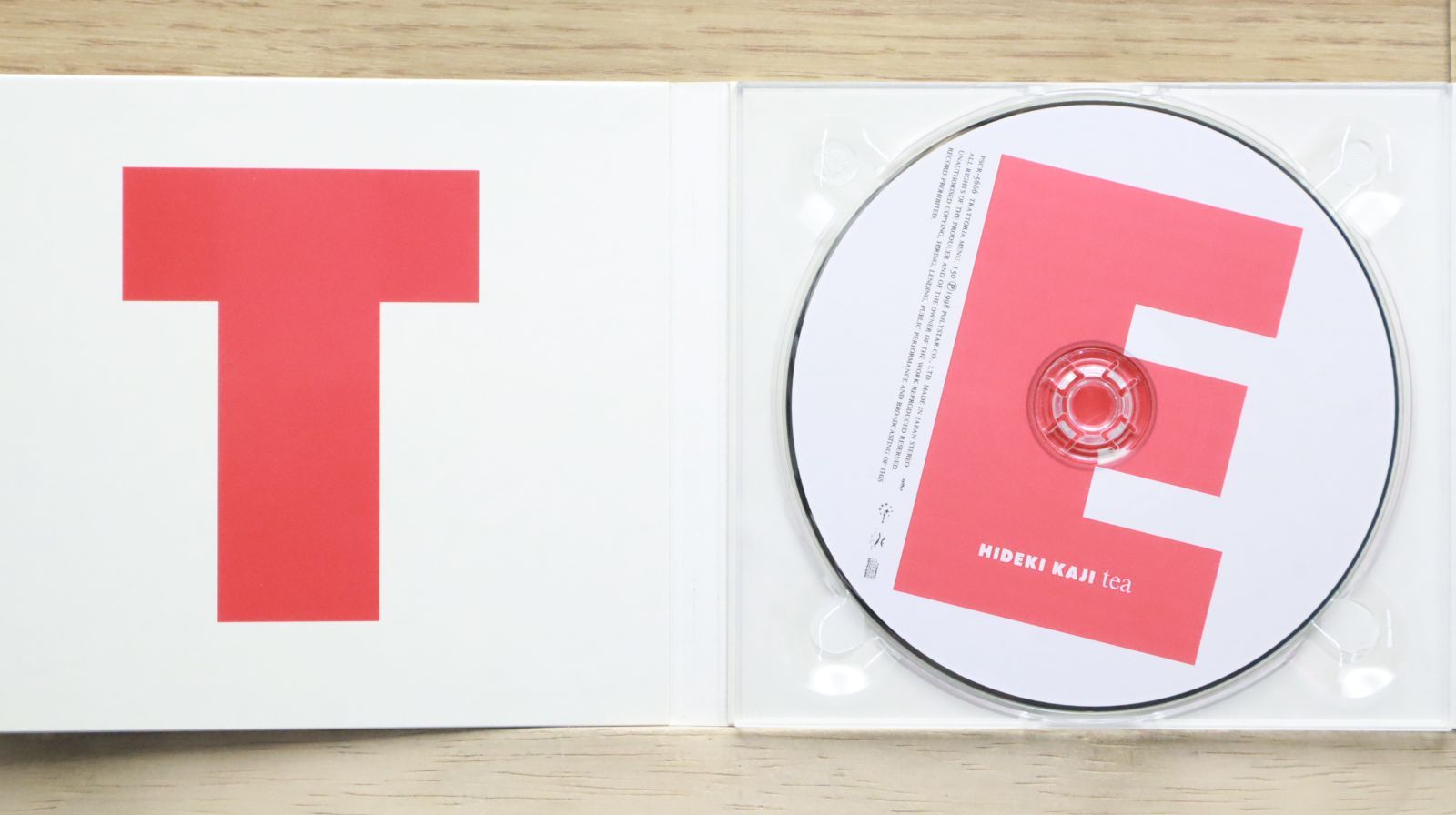 稀少限定盤 レコード + ブックレット〔 カジヒデキ - Tea 〕渋谷系 稀少限定盤 レコード + ブックレット〔 カジヒデキ - Tea 〕渋谷系