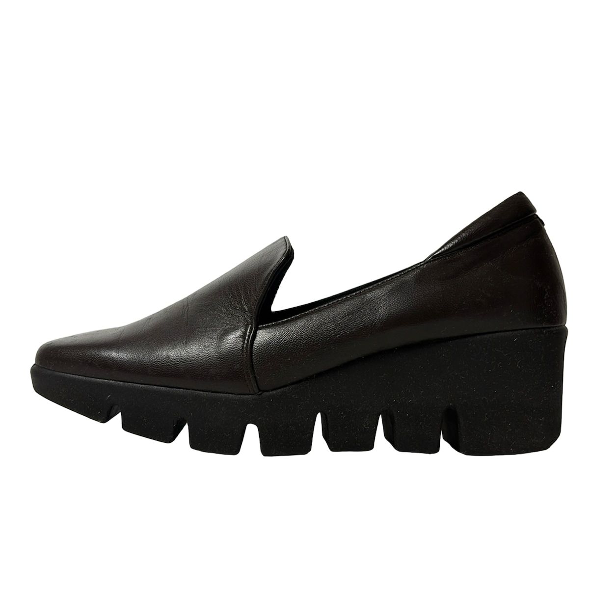 Hills Avenue 自由が丘 ヒルズ アベニュー スリッポン 23.0 レディース - ダークブラウン レザー