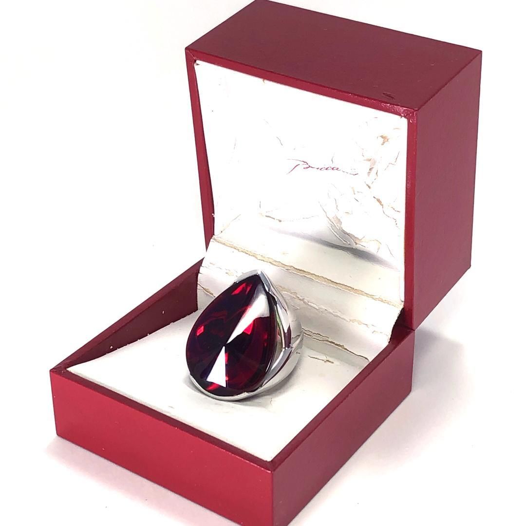 バカラ クリスタルリング レッド