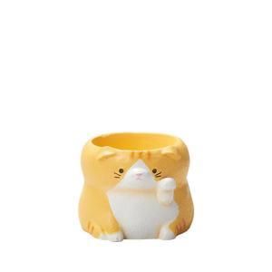 3営業日で発送 ケー イー アイ リトルレジンポット まねきいえねこ スコティッシュ オレンジ 5478 入数 30