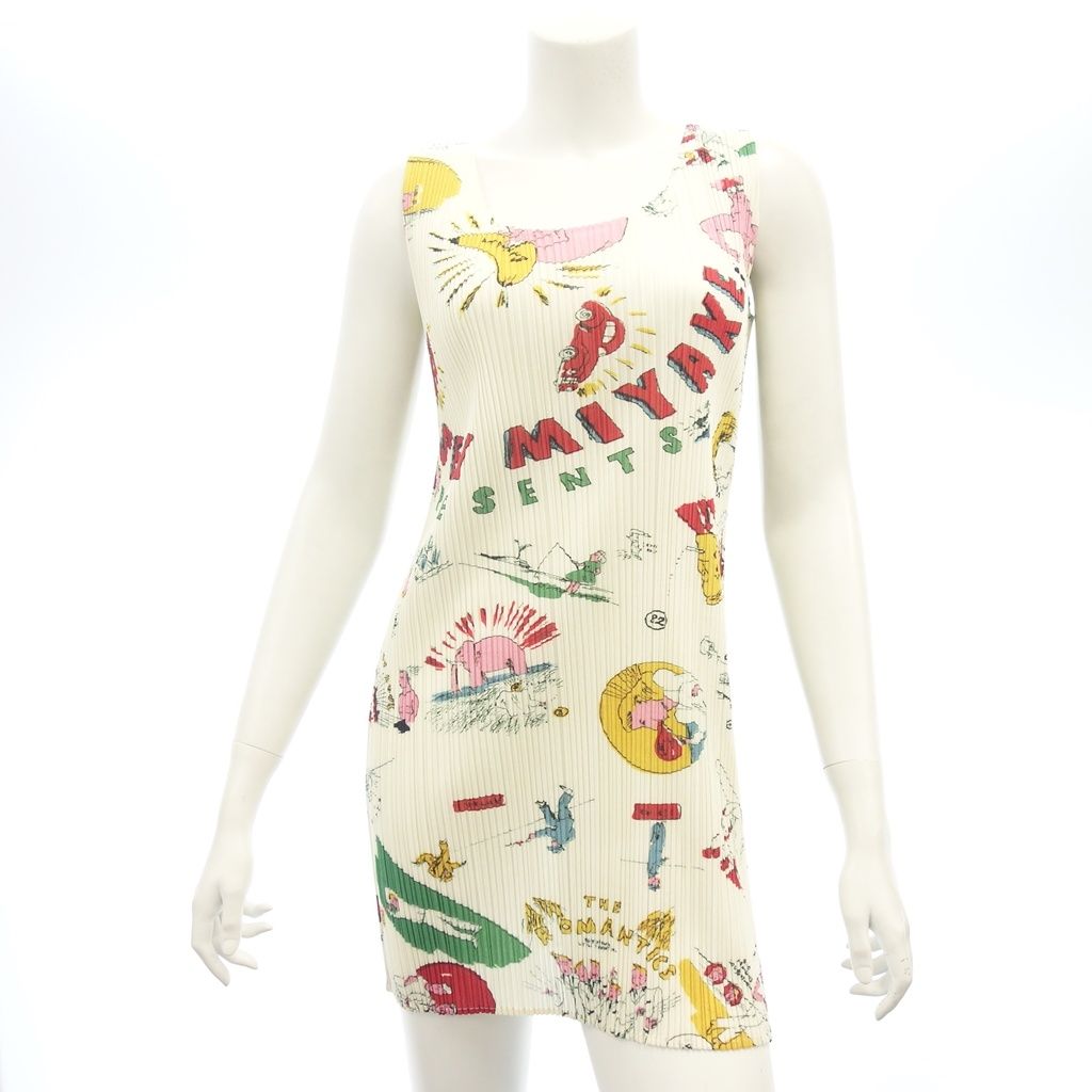 ☆試着のみ・希少コラボ☆ PLEATS PLEASE ノースリーブワンピース ☆試着のみ・希少コラボ☆ PLEATS PLEASE ノースリーブワンピース