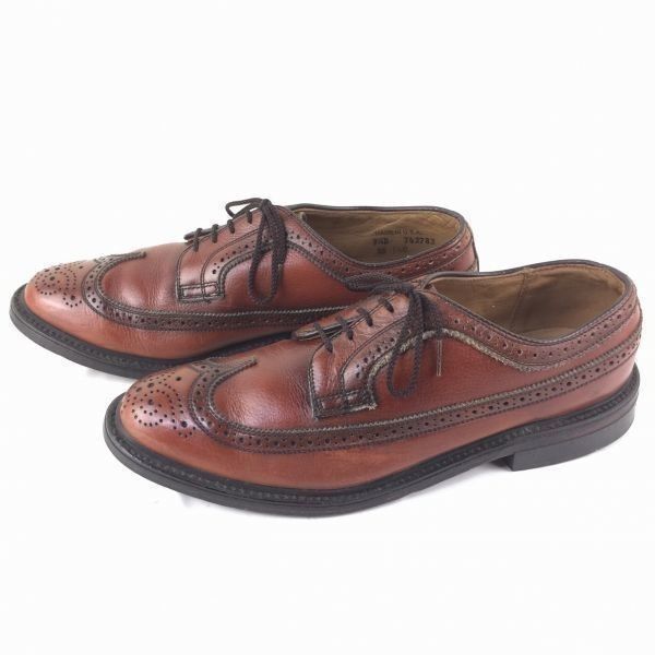 試着交換OK！USA製Vintage/ジョンストン＆マーフィー【size9.5D 27.0