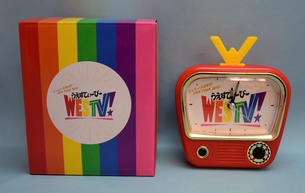 ジャニーズWEST WEST. おれらの声で起き時計 WESTV WESTV! ジャニーズWEST WESTV おれらの声で起き時計 目覚まし時計
