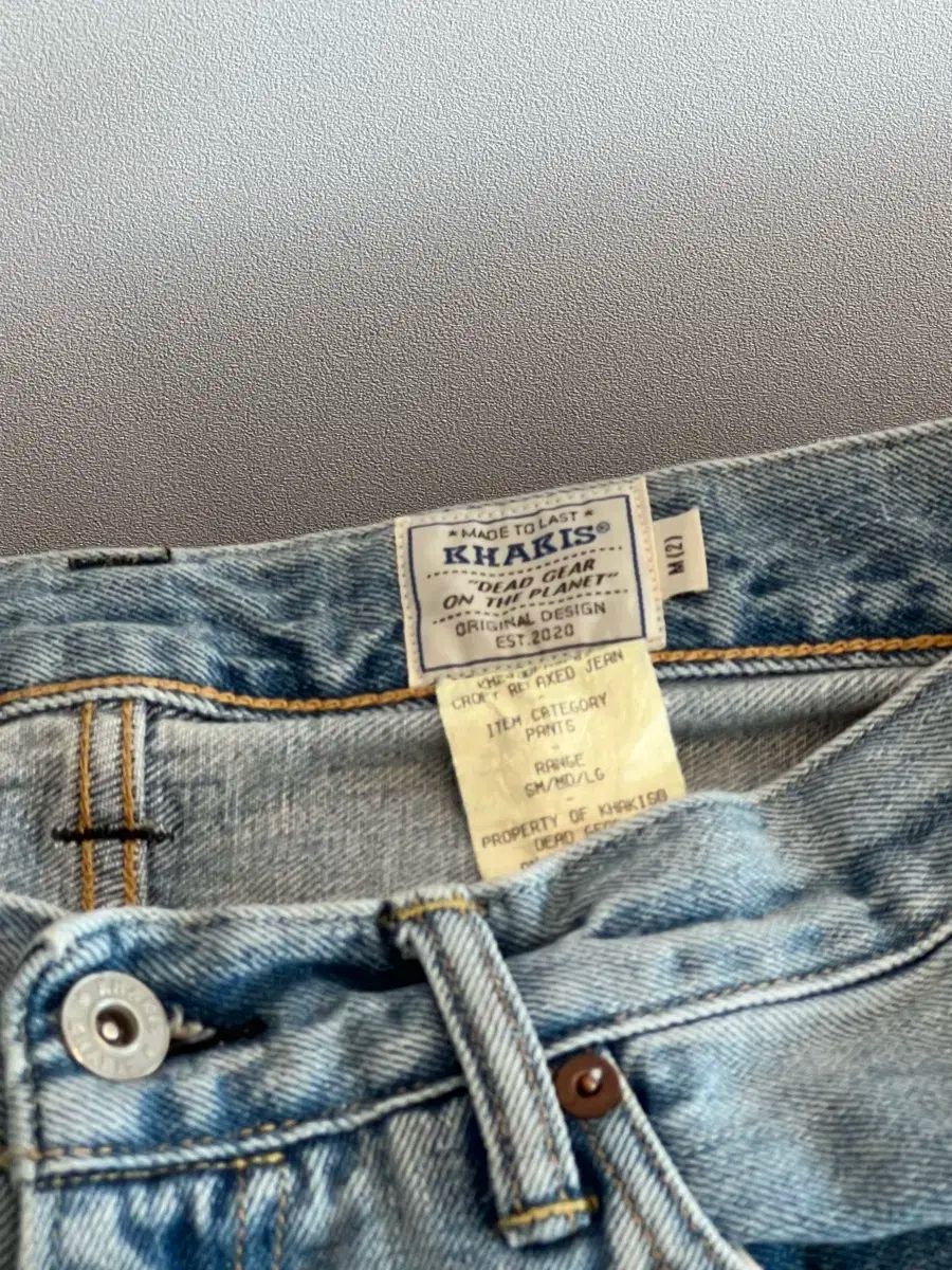 カーキーズ Croft リラックスド ジーン ライトブルー M