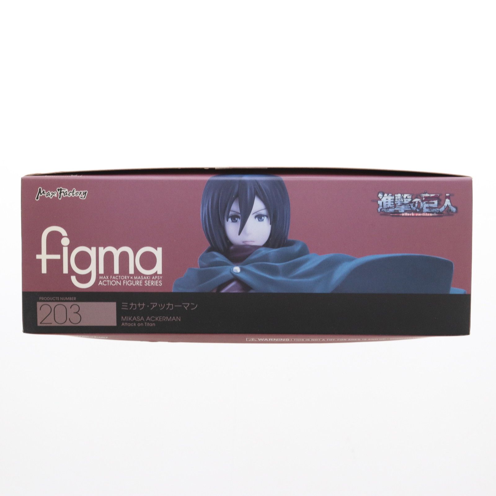 Max Factory - figma(フィグマ) 203 ミカサ・アッカーマン 進撃の巨人 完成品 可動フィギュア マックスファクトリー figma(フィグマ) 203 ミカサ・アッカーマン 進撃の巨人 完成品