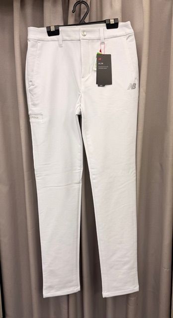 Ld ♥品 ニューバランス レディース ゴルフウェア スリム ロングパンツ new balance ホワイト 葛西店