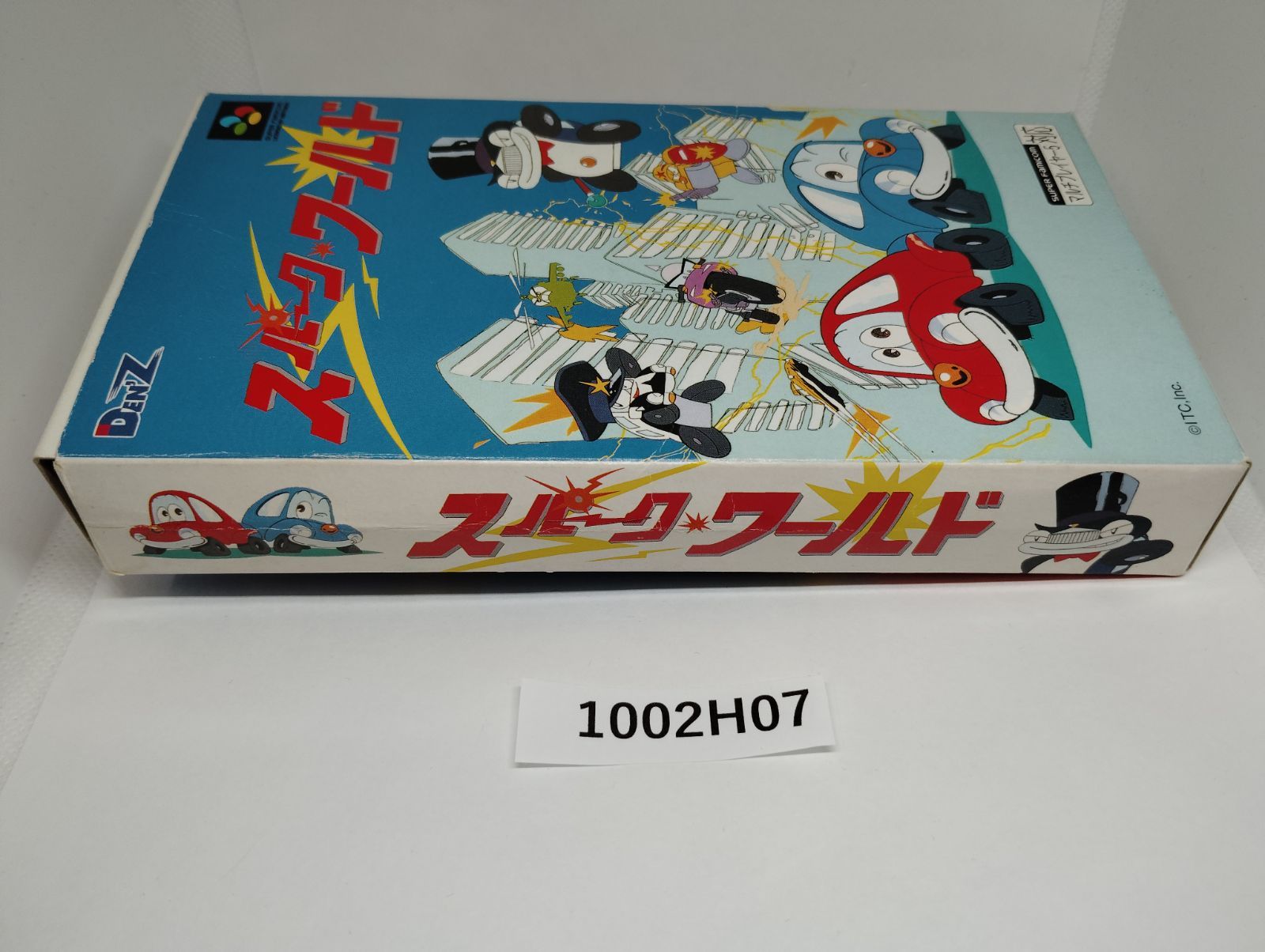 箱 解説書付き スパーク ワールド スーパーファミコン UP786_INFO