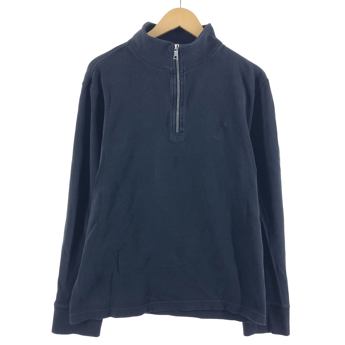 古着 ノーティカ NAUTICA ハーフジップスウェットシャツ トレーナー メンズM/eaa374780