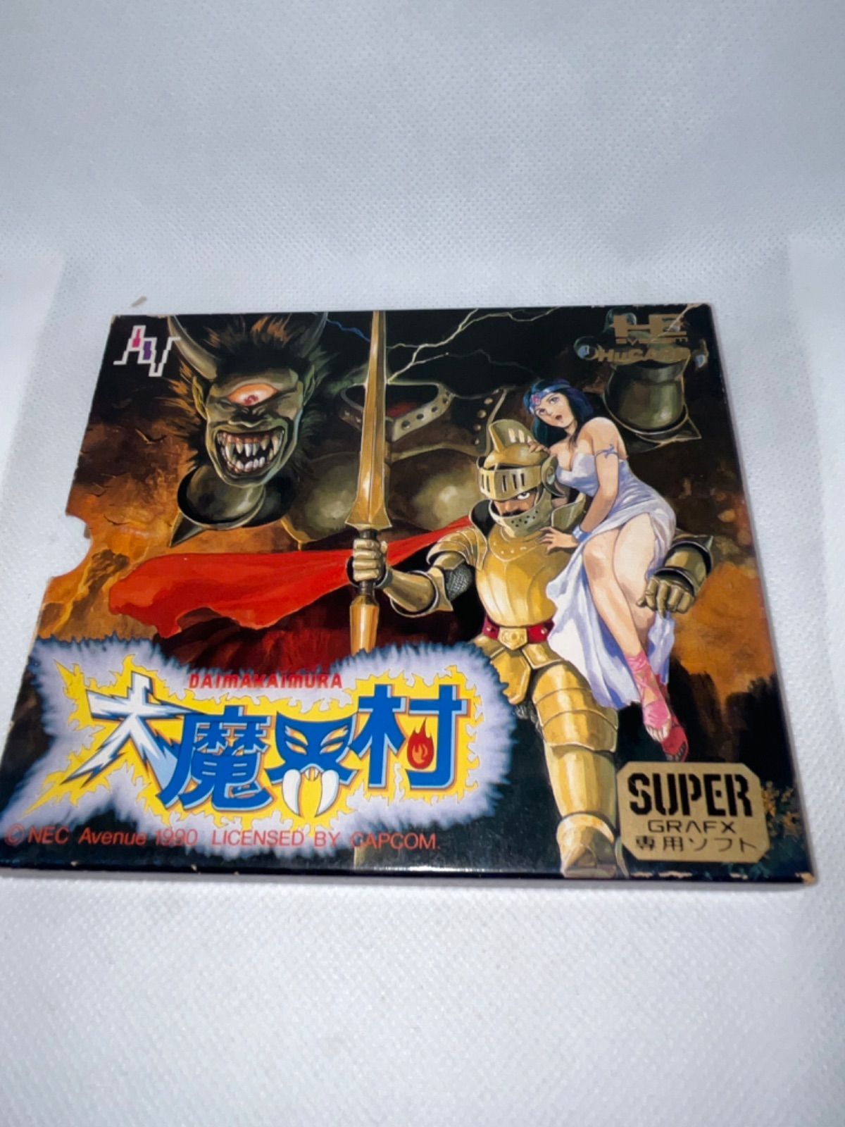 レア】大魔界村 (スーパーグラフィック専用) ☆ PCエンジンSG