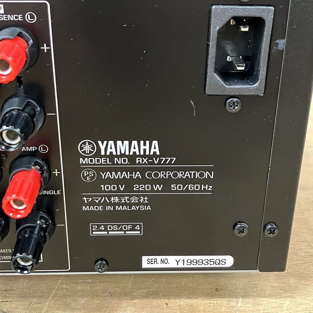 YAMAHA RX-V777 7.1ch Airplay 4K ハイレゾ ネットワーク