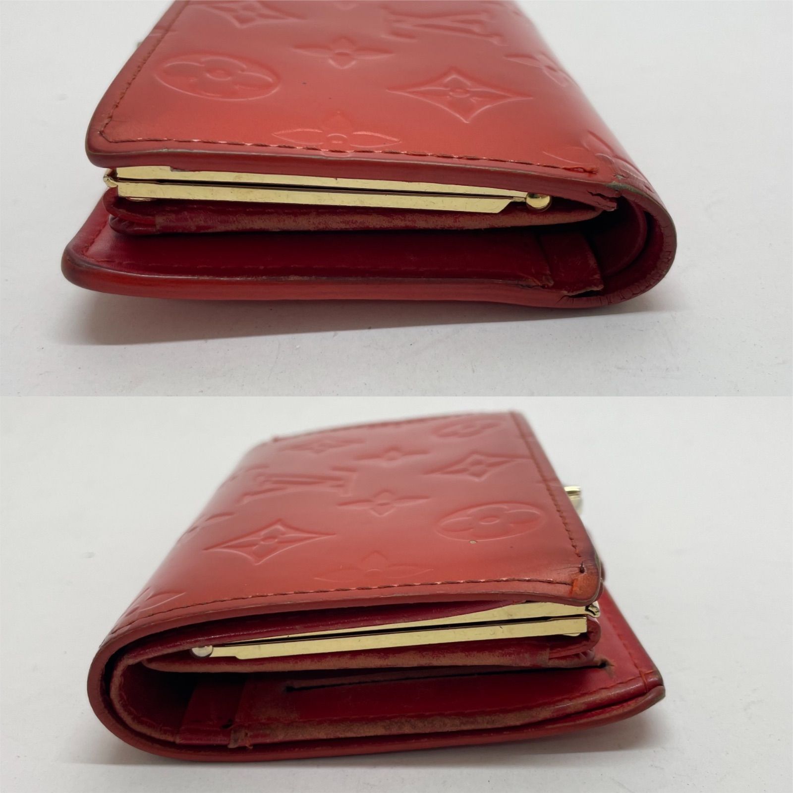1261 LOUIS VUITTON ルイヴィトン ヴェルニ ヴィエノワ 折り財布