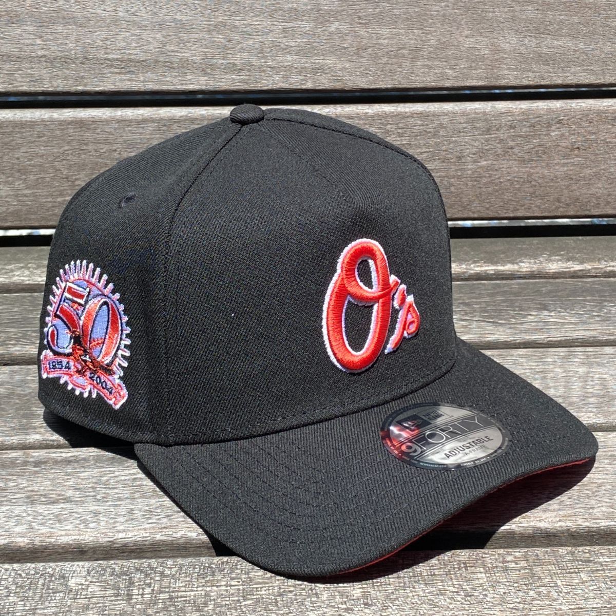 Newera ニューエラ 9Forty Aフレーム Orioles ボルチモア オリオールズ キャップ 50th Anniv 940-177