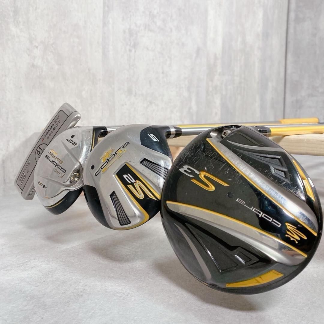 X157 cobra S3ドライバー メンズ ゴルフ クラブセット 11点