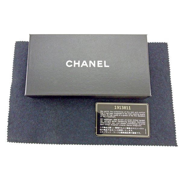 シャネル メガネケース 眼鏡ケース オールドシャネル ビコローレ