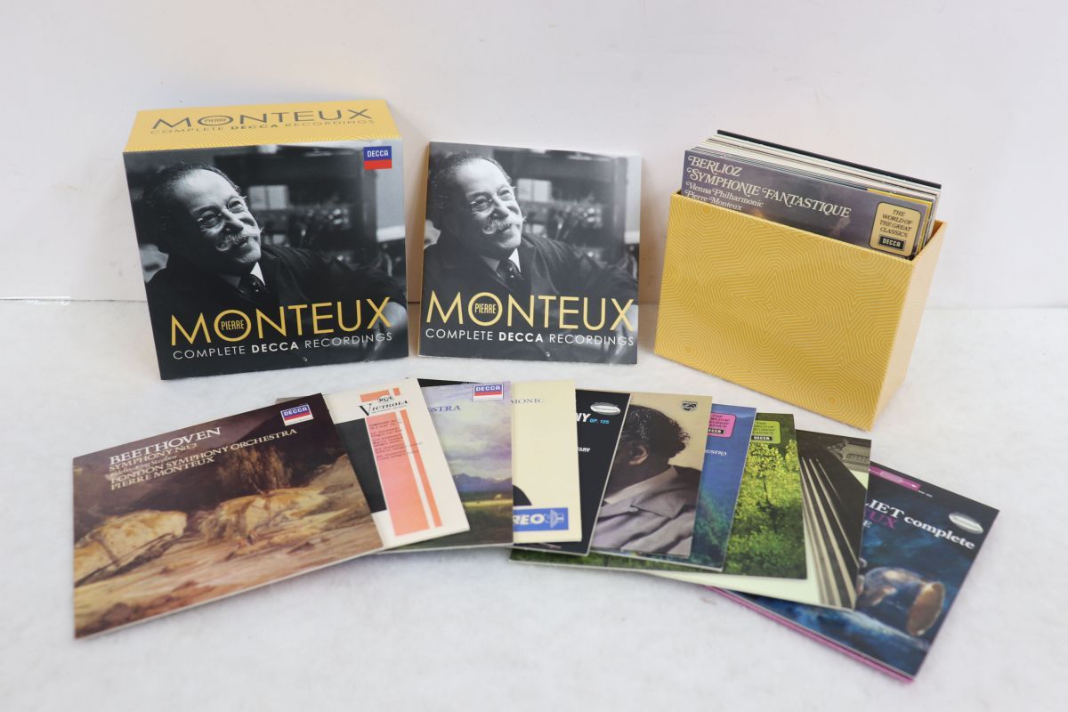 輸入24discs CD ピエール・モントゥー, クロード・モントゥー, ウィーン・フィルハーモニー管弦楽団, ロンドン交響楽団 デッカ録音全集 4834711 DECCA 紙ジャケ /00770 輸入24discs CD ピエール・モントゥー, クロード・モントゥー