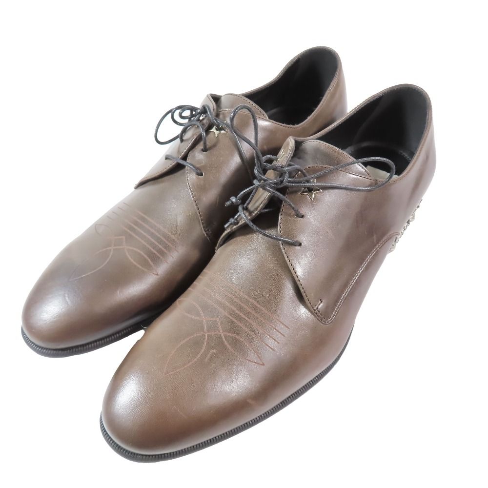 未使用 IMMY CHOO ジミーチュウ JACKSON 革靴 レザーシューズ ダービー  