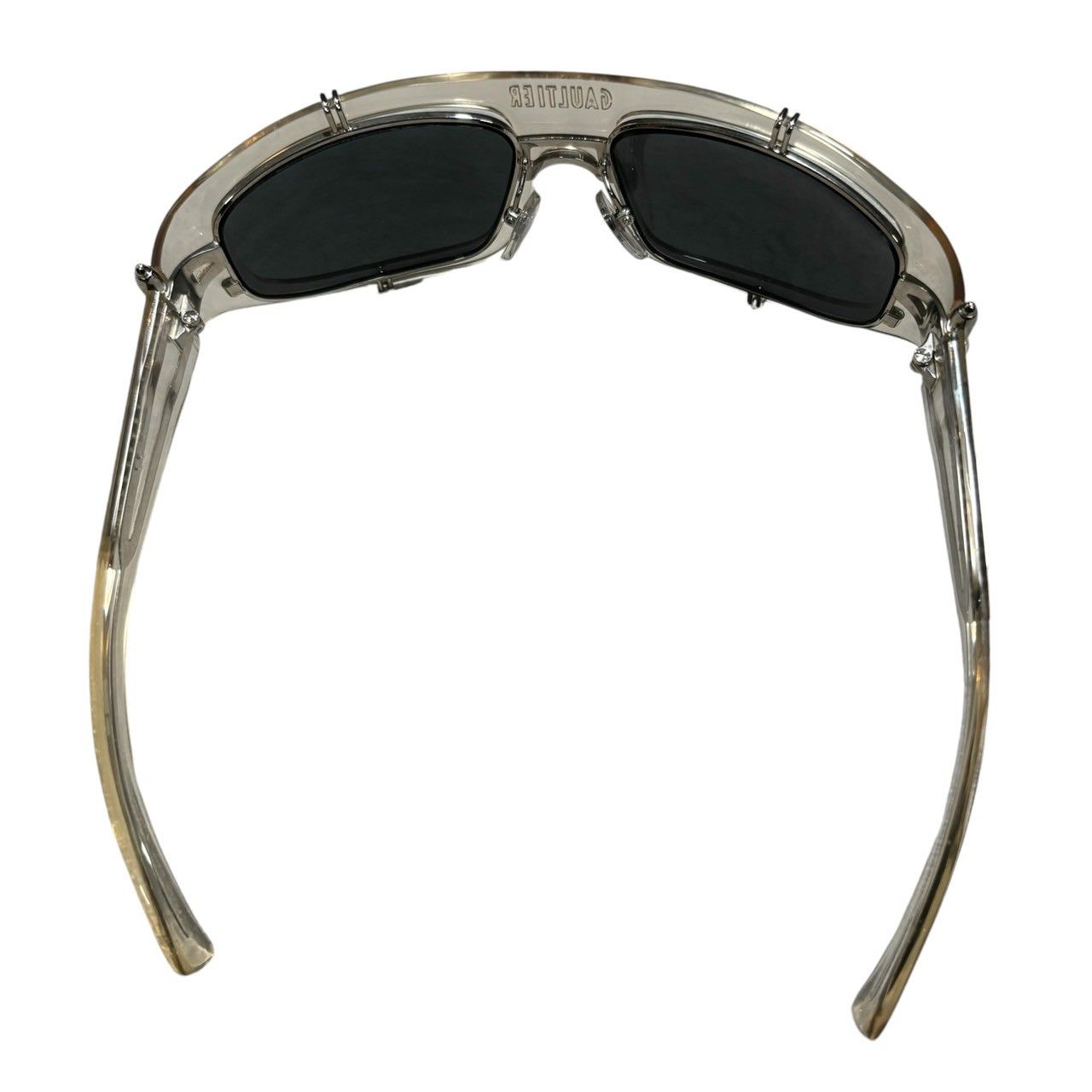 美品　jean paul gaultier サングラス 56-6202 Jean Paul GAULTIER(ジャンポールゴルチエ) 90's Clear metal