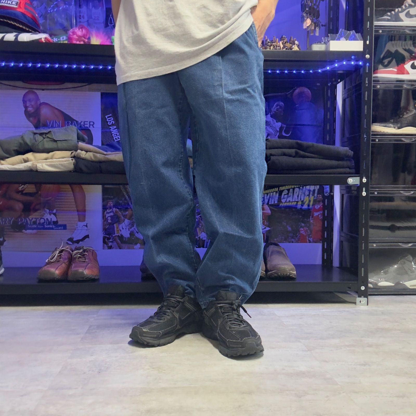 DOCKERS denim slacks W34  デニムスラックス