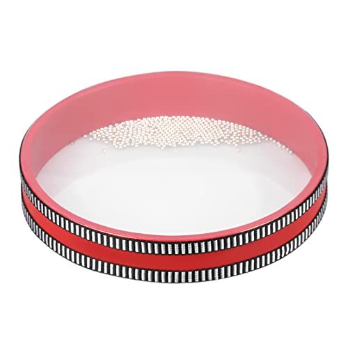 heizi タンバリン 波の音 オーシャンドラム 子供 楽器 おもちゃ 打楽器 効果音 (直径25cm)