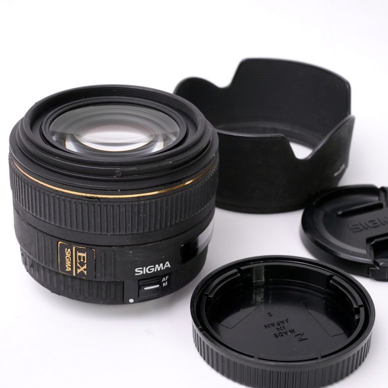 【中古・並品】SIGMA 30mm F1.4 EX DC HSM　キヤノンEFマウント用　動作確認済み