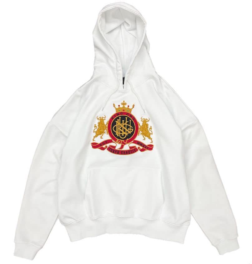 キングヌー キングヌー SPECIALZ HOODIE レッド パーカー L Amazon.co