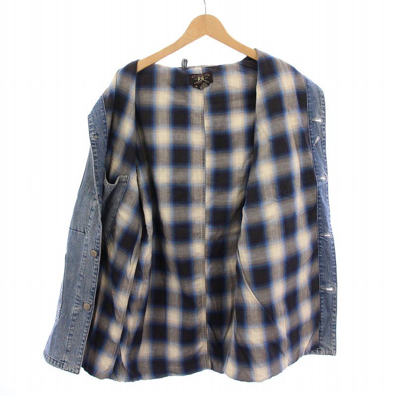美品　RRL【希少】 三つ星タグ　コーデュロイ　デニム　カバーオール 希少XL RRL 90s 三ツ星タグ USA製 デニムカバーオール - メルカリ