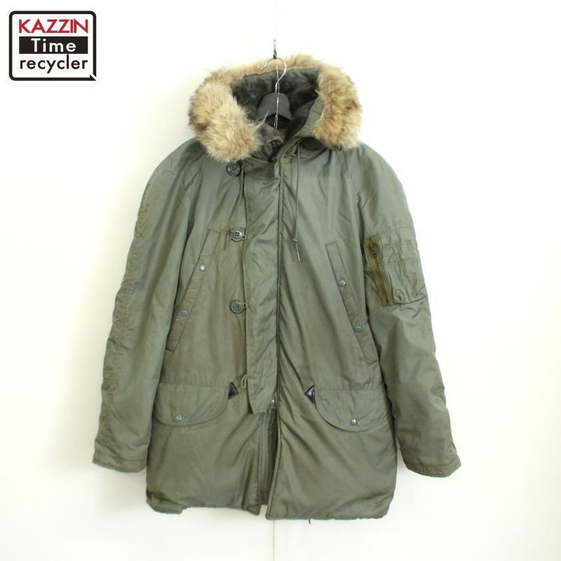 60s USA製 vintage U.S.AIR FORCE コヨーテファー N-3B フライト