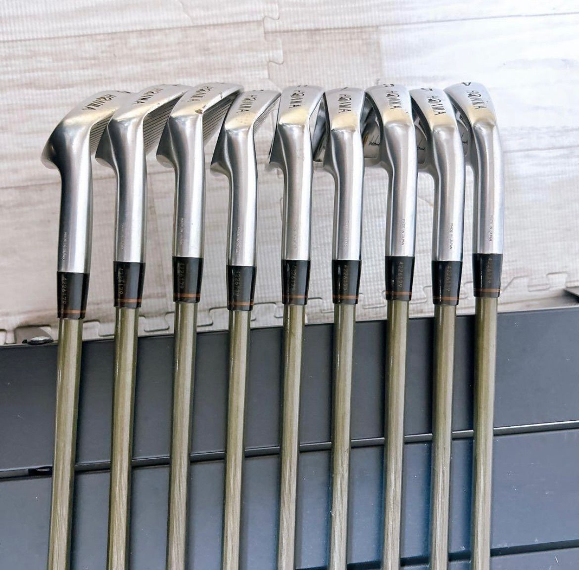 豪華9本セット 金モグラ メンズ ホンマ LB-708 アイアンセット 星4 豪華9本セット 金モグラ メンズ ホンマ LB-708 アイアンセット 星4