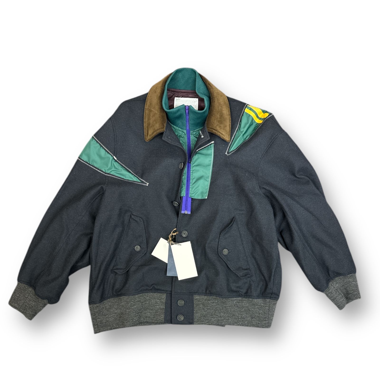 kolor 22aw ブルゾン kolor カラー 22AW ジャケット ブルゾン ジップブルゾン 名古屋