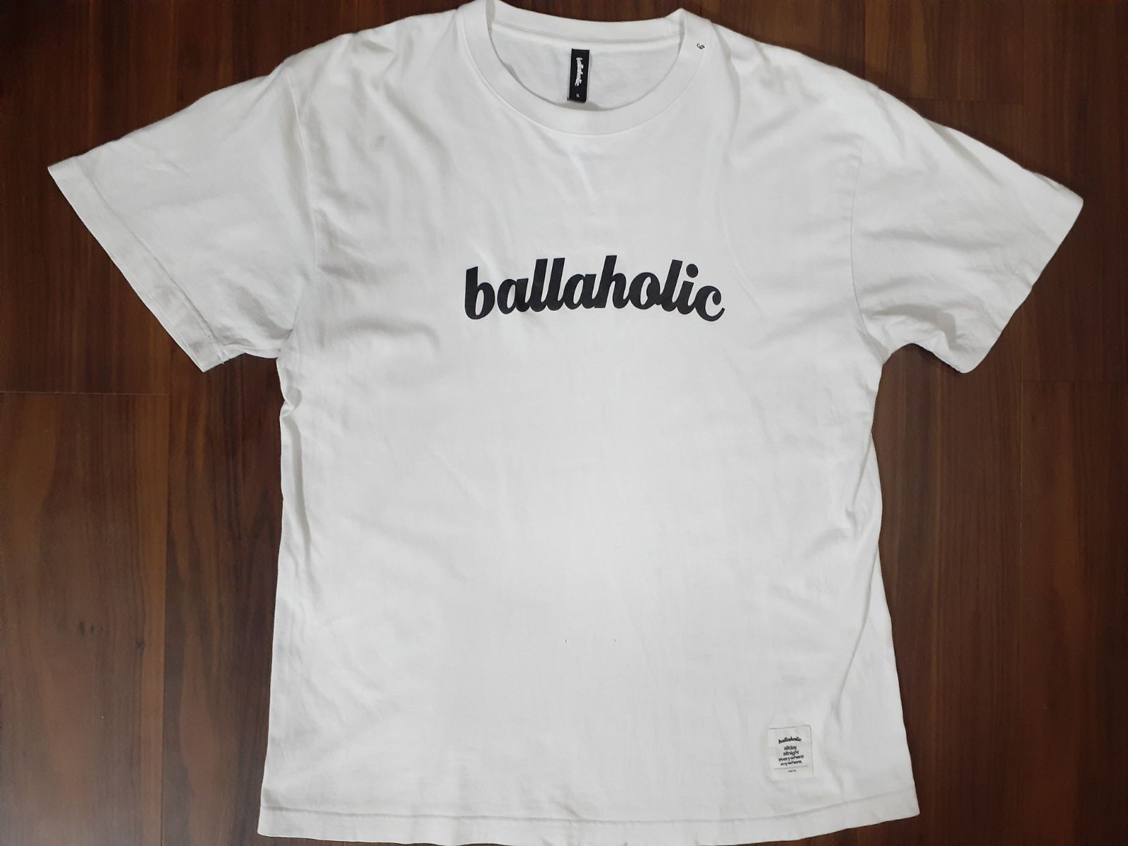 BALLAHOLIC ボーラホリック アーチロゴ Tシャツ XL 白 - メルカリ