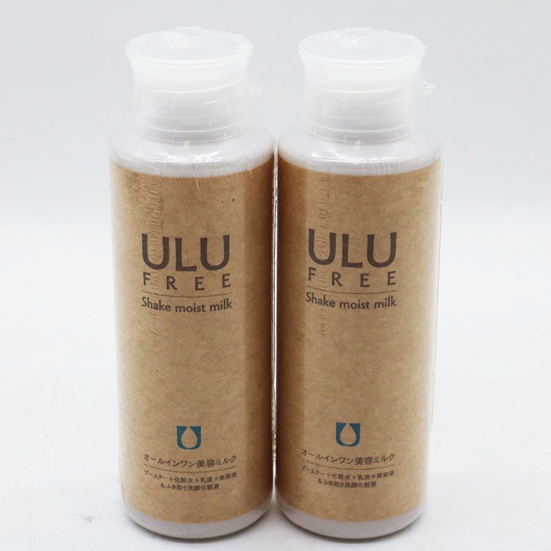 ULU ウルウ シェイクモイストミルク オールインワン美容ミルク 110ml 2本セット CR7-05-19-01