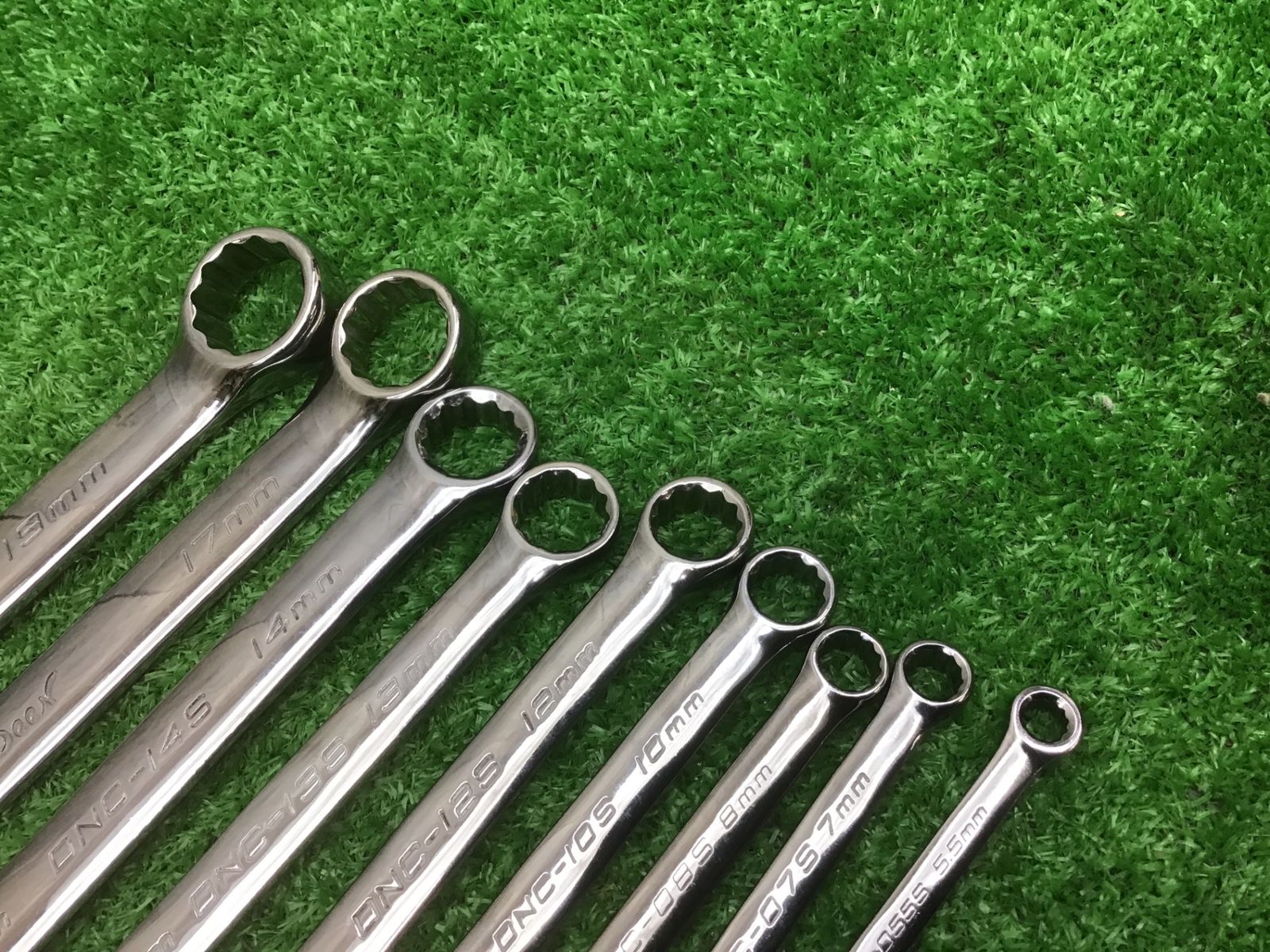 DEEN♪スタンダードコンビネーションレンチ9Pcs♪5.5-19mm♪アクトツール富山店♪BR