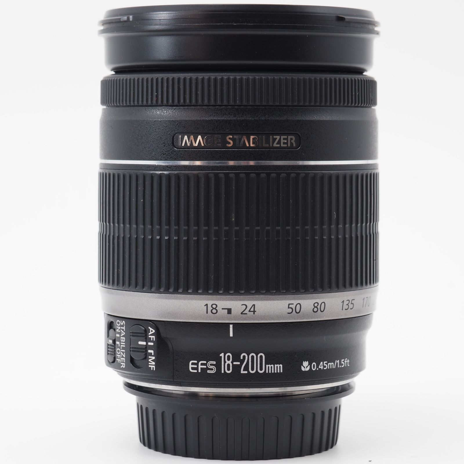 101553☆極上品☆Canon 望遠ズームレンズ EF-S18-200mm F3.5-5.6 IS ...