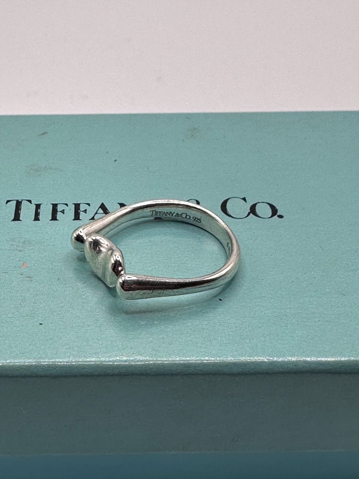 Tiffany ティファニー シルバーリング 指輪 7号 8号 Tiffany & Co