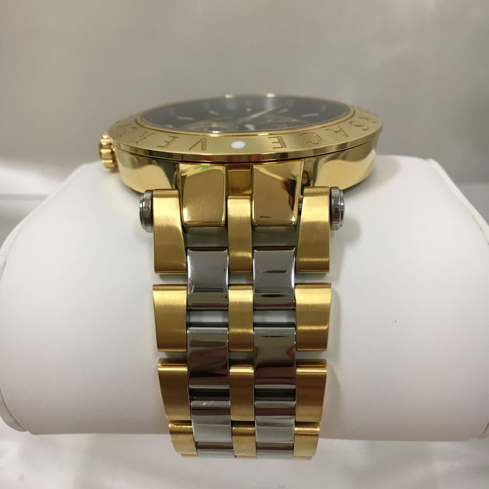 三沢店85】VERSACE 腕時計 ヴェルサーチ Versace Vレース デュアル 